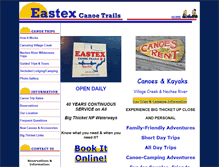 Tablet Screenshot of eastexcanoes.com